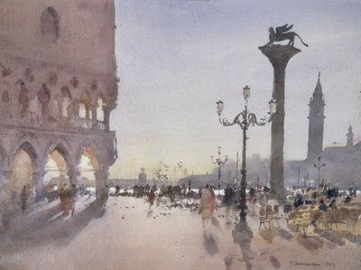 Early Morning, Piazzetta, Venice by Trevor Chamberlain